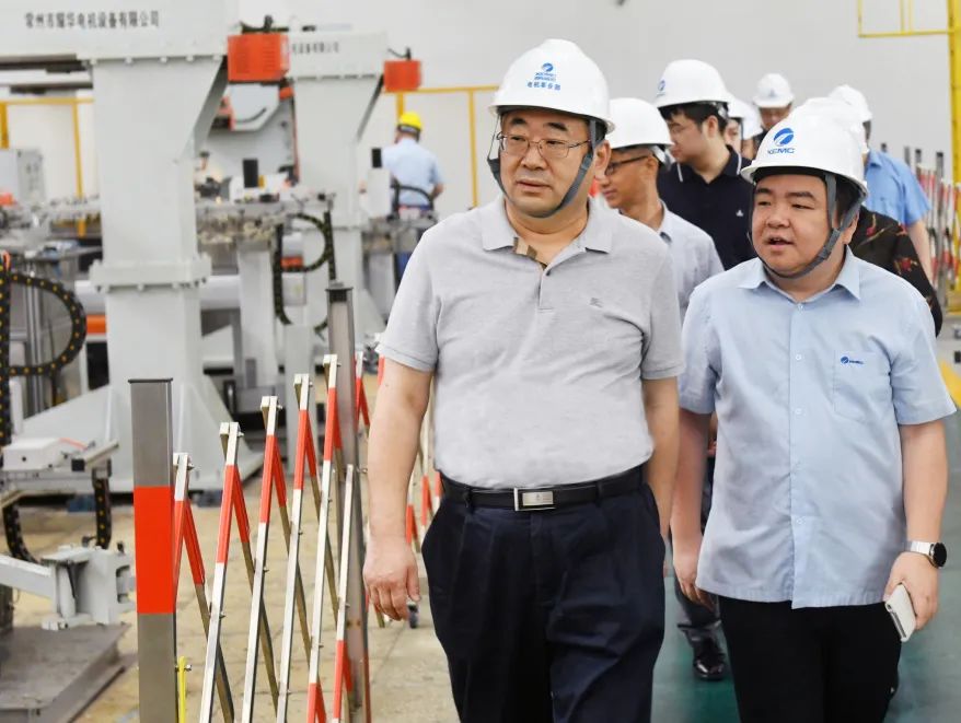 省工信厅副厅长张治平来湘电集团调研.jpg
